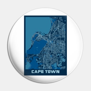 Cape Town - South Africa Peace City Map Pin