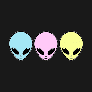 Pastel Aliens T-Shirt