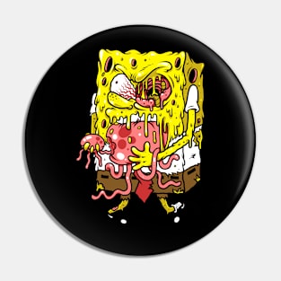 Zombie Spongebob Pin