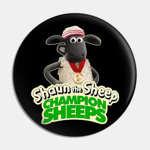 Vintage The Sheep TV Series Cartoon Shaun Pin by WelchCocoa