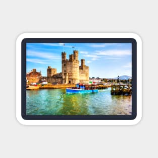 Caernarfon Castle Boat Trip Magnet