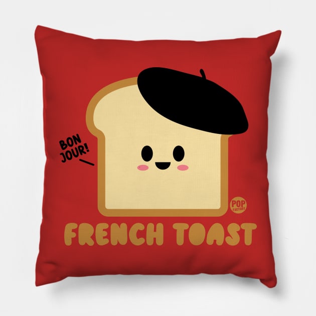 FRENCH TOAST Pillow by toddgoldmanart