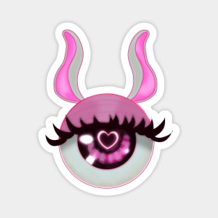 Bunny (eye) ball Magnet