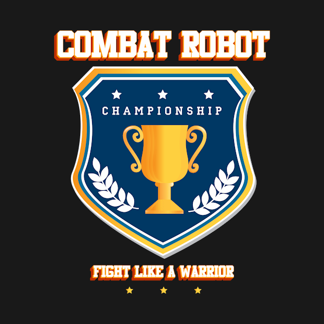 Combat robot by Baim_Art