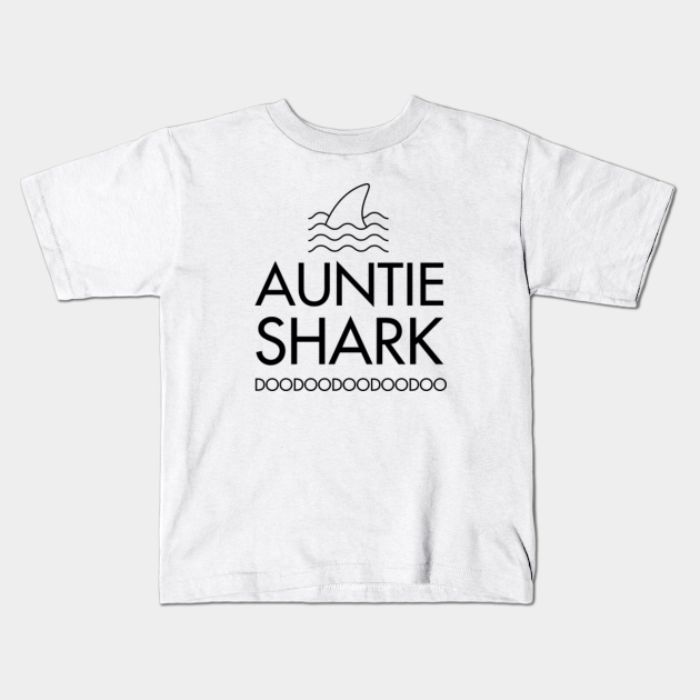 baby shark auntie t shirt