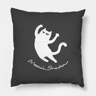 Meowing Shadow Pillow