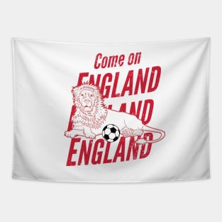 England Soccer Football Fan Tapestry