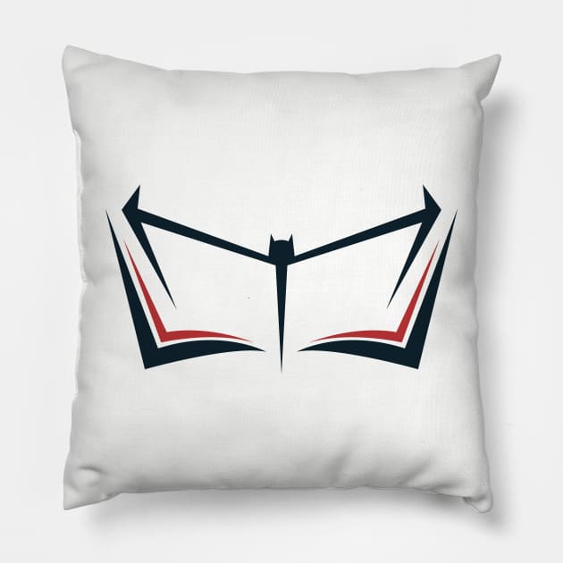 Houston Football TBBC. Pillow by The Batman Book Club