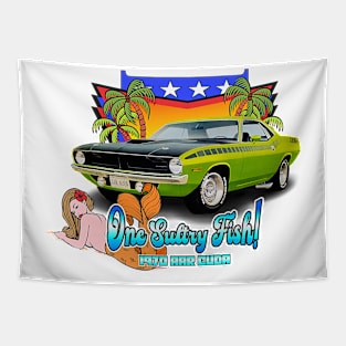 1970 AAR Cuda - "One Sultry Fish! Tapestry