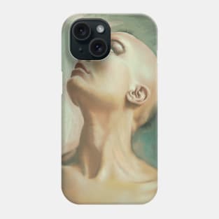 Looking up portrait Phone Case