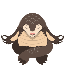 Pangolin Lover Gift - My Spirit Animal Is A Pangolin Magnet