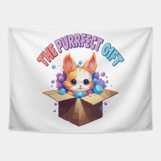 Just The Purrfect Gift Tapestry