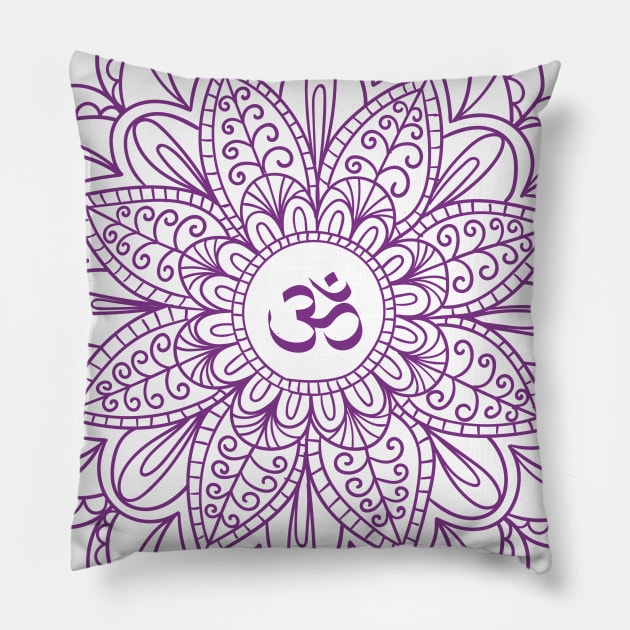 mandala-design, mandala-art, geometric, abstract, mandala and spirituality, colorful, rainbow, mandala pattern, mandala flower patterns, Flower Mandala ,Spirituality Pillow by Utopia Shop