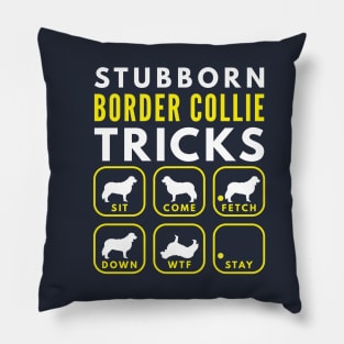 Stubborn Border Collie Tricks - Dog Training Pillow