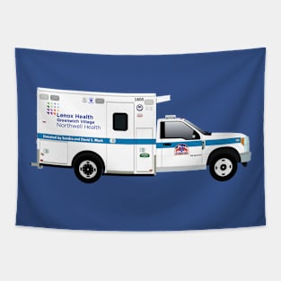 greenwich village ambulance Tapestry