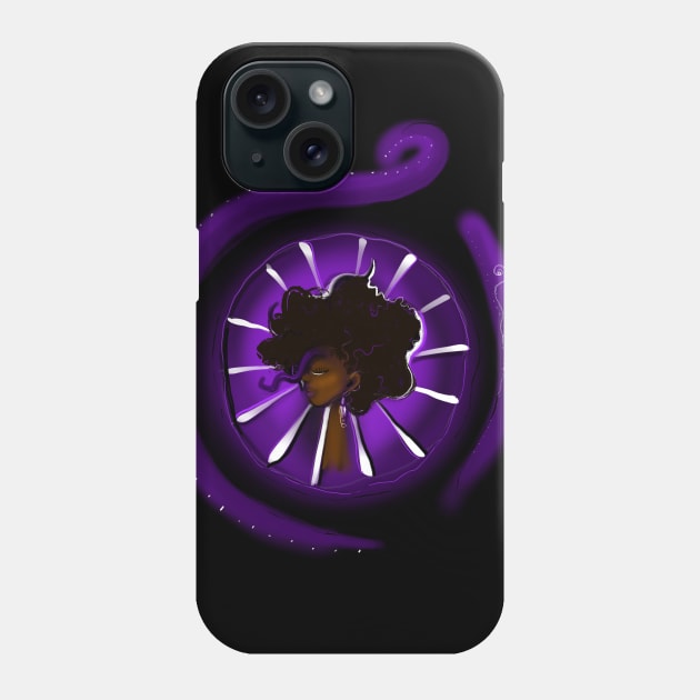 Melanin Medallion Phone Case by digitaldoodlers