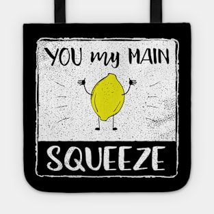 Main Squeeze Lemon Fruit Pun II Tote