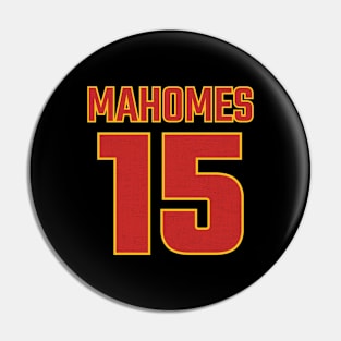 Patrick Mahomes 15 Jersey Number KC American Football SPORT-3 Pin