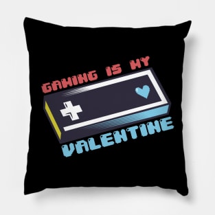 Gaming is my Valentine Video Games Console Valentines Day Pillow