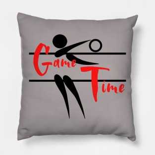 Time Game - Sports Volleyball Pillow