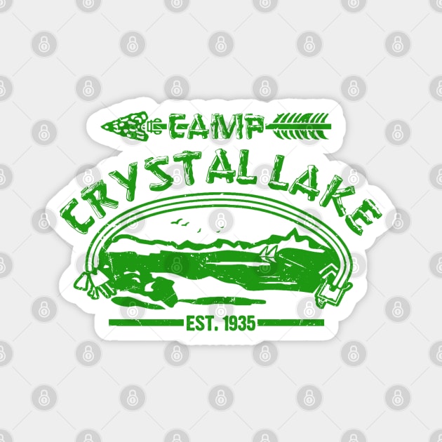 Camp Crystal Lake Magnet by PopCultureShirts