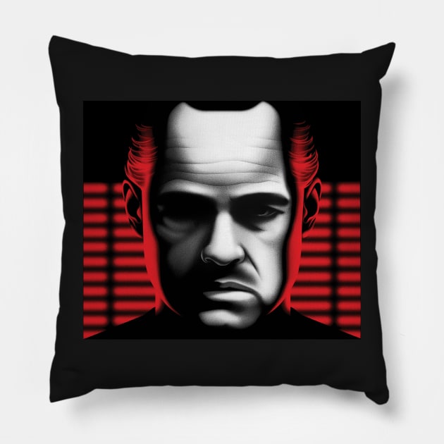 Vito Corleone - The Godfather Pillow by BokeeLee