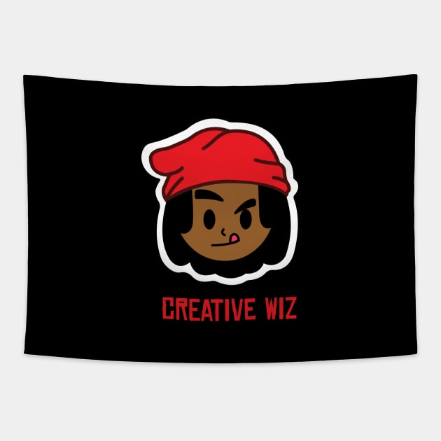 Creative Wizard Tapestry by Creative Wiz