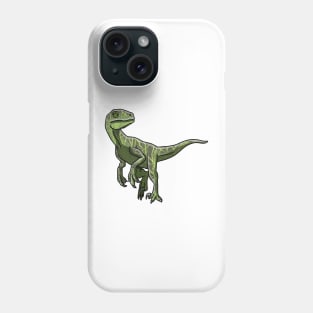 Velociraptor dinosaur Phone Case