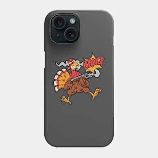 Turkey's Revenge Funny Thanksgiving Holiday Phone Case