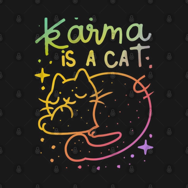 Karma Is A Cat by Aldrvnd