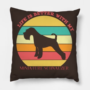 Miniature Schnauzer Pillow