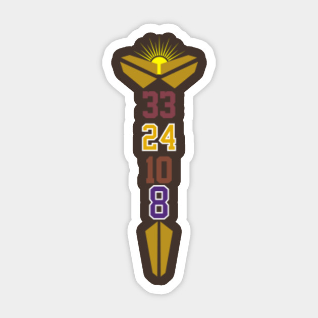 Kobe Bryant Logo Kobe Bryant Logo Nba Sticker Teepublic