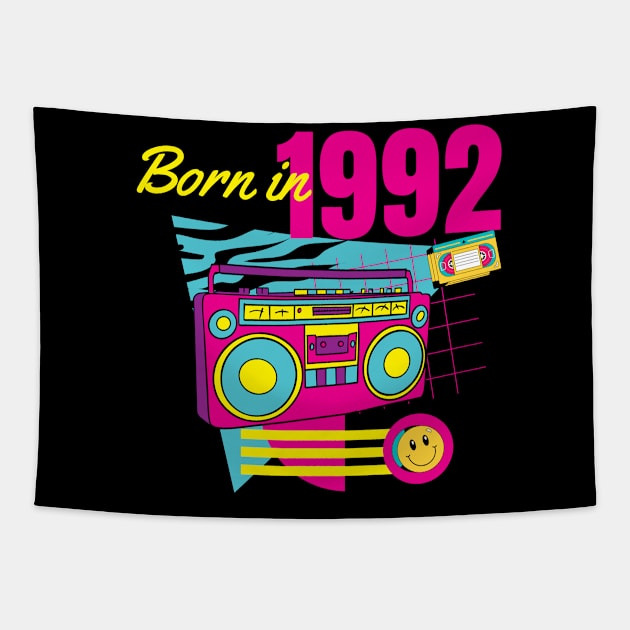 Born in 1992 Tapestry by MarCreative