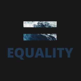 Equality Ocean Waves T-Shirt