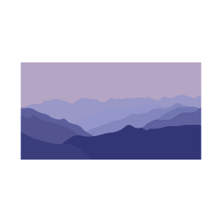 Purple mountains T-Shirt