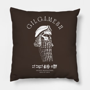 Gilgamesh (white print) Pillow