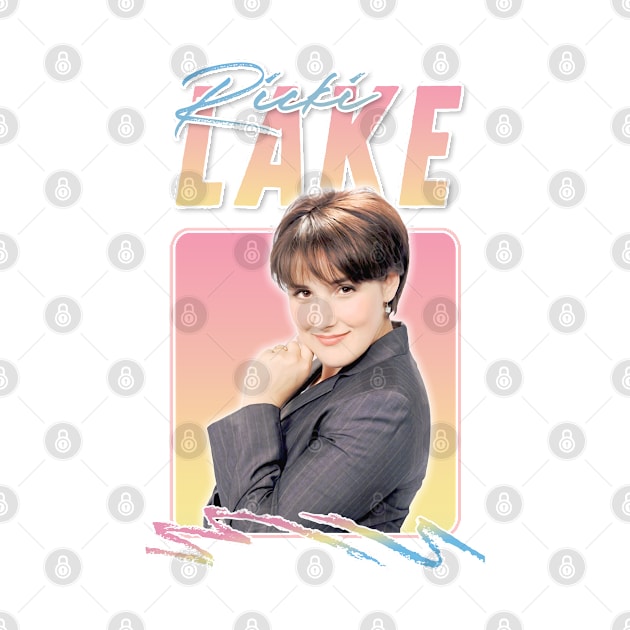 Ricki Lake / Vintage Look 90s Style Design by DankFutura