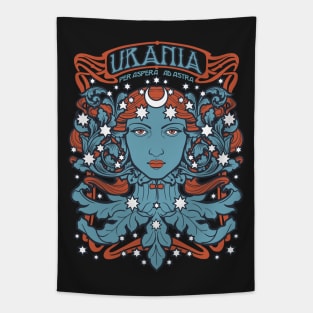 URANIA Per Aspera Ad Astra Tapestry