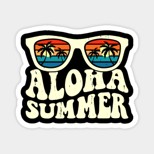 Aloha Summer T Shirt For Women Men Magnet