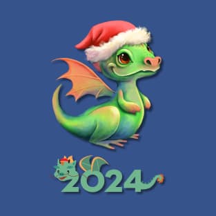 New Year's dragon. 2024 T-Shirt