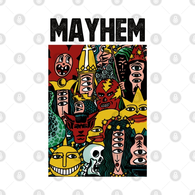 Monsters Party of Mayhem by micibu