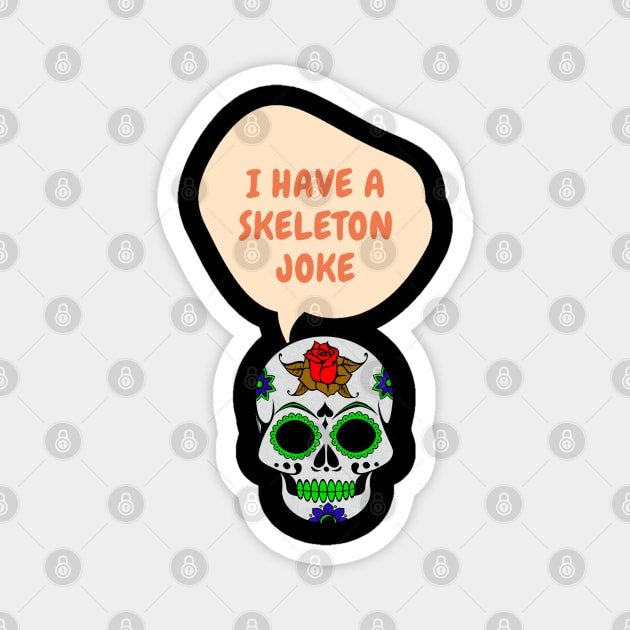 Skeleton Magnet by IconRose