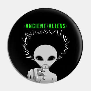 A Aliens Green Pin