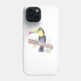 Watercolor Toucan Phone Case