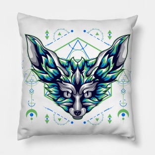 fox cute animal Pillow