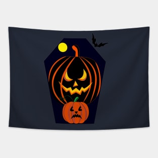 Scared – Pumpkin Tapestry