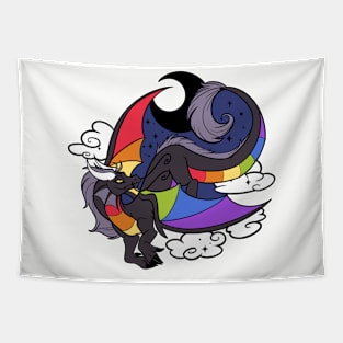 Rainbow Dragon Tapestry