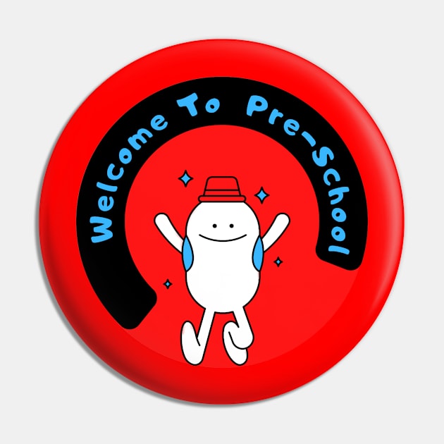 Pre School Pin by Flexxie Clothing