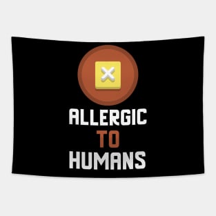 Allergic To Humans Tapestry