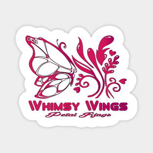 Wings Butterfly Flower Lovers Best Gift For Life Style Magnet
